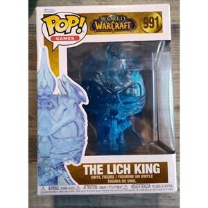 Funko POP! Games - World of Warcraft The Lich King Figure #991 w/Protector